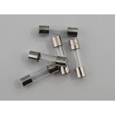 Kit Com 10X Fusivel Vidro Pequeno 10A 5X20Mm Bivolt P/ Estabilizador
