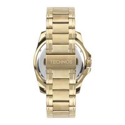 Relógio Technos Masculino Ref:2117lfo/1p Racer Dourado