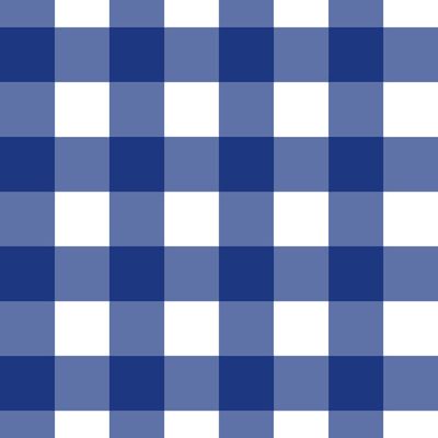 Papel de Parede Doce Estilo Xadrez Azul 82021