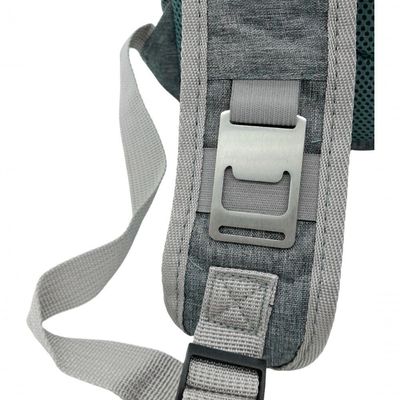 Mochila Térmica Cooler 18 Litros Impermeável Portátil Quente Frio Com Abridor De Garrafa cinza