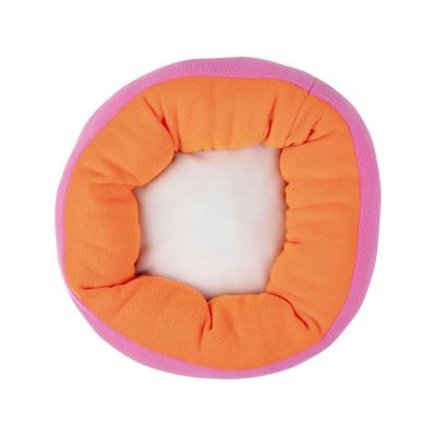 Cama Redonda G Rosa e Laranja
