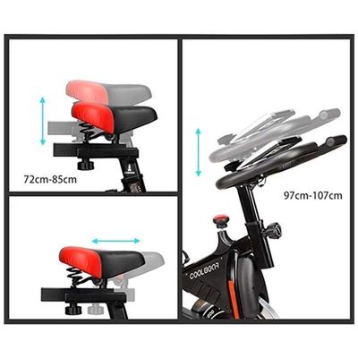Bicicleta Ergométrica Spinning Lorben Magnética Com Display Digital Bike Indoor Casa Academia Gt6176