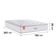 Colchão de King Size Inducol Montreal com Europillow e Revestimento em Tecido Malha 28x193x203cm Branco