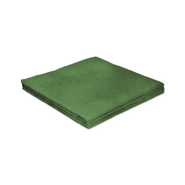 Guardanapo Silver Verde 25x25cm com 20 Folhas