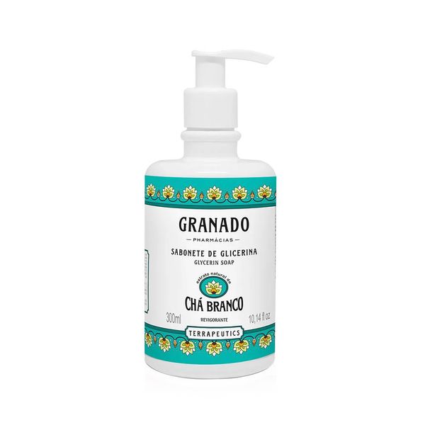 Sabonete Liquído Granado Terrapeutics Chá Branco 300Ml Sabonete Liquído Granado Terrapeutics Chá Branco 300Ml