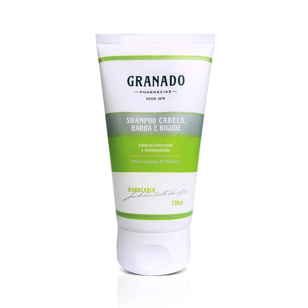 Shampoo Granado Cabelo Barba E Bigode 150Ml Shampoo Granado Cabelo Barba E Bigode 150Ml