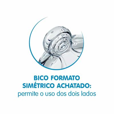 Mamadeira Lillo Design Smart Simétrica Flex Média Silicone Menina 180ml