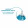 Mamadeira Lillo Design Smart Simétrica Flex Média Silicone Menina 180ml