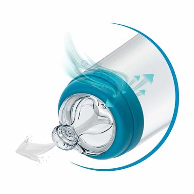 Mamadeira Lillo Design Smart Simétrica Flex Média Silicone Menina 180ml