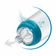 Mamadeira Lillo Design Smart Simétrica Flex Média Silicone Menina 180ml