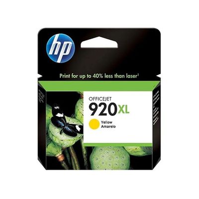 Cartucho Hp 920xl Cd974a Yellow 6000 6500 E709c 7500a