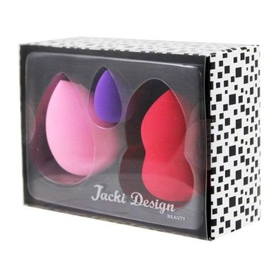 Kit Com 3 Esponjas Jacki Design Rosa