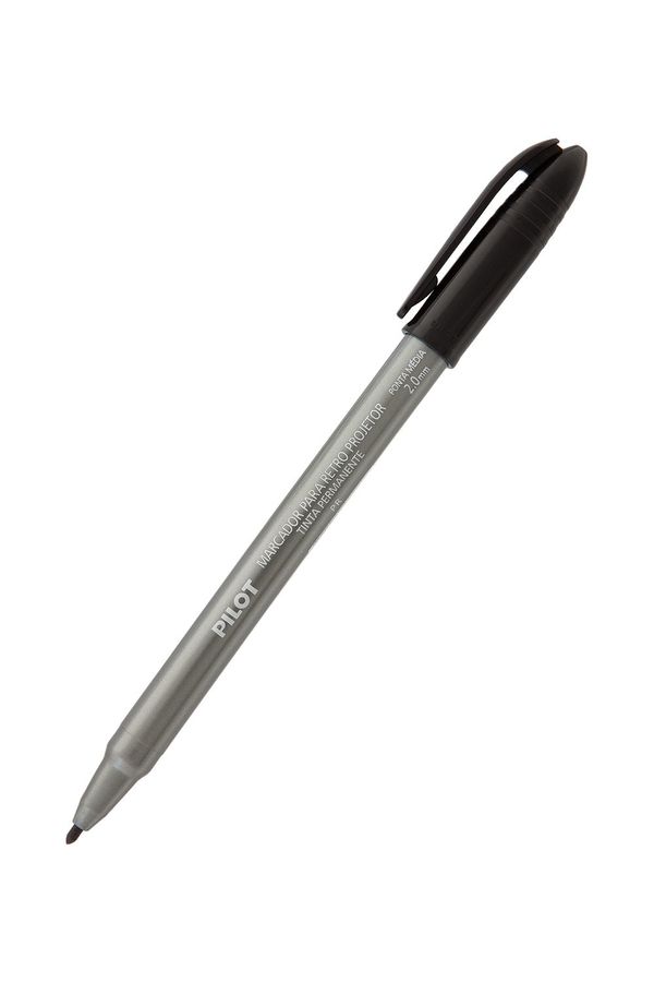 Marcador Pilot para Retroprojetor 2.0mm Preto