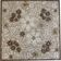 Mandala Mosaico Floral Tapete Jardim Florido Tamanho 90cm