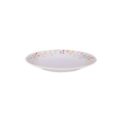 Prato Sobremesa Tramontina Artemis Em Porcelana Decorada 21 Cm