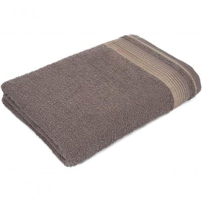 Jogo Com 2 Toalhas Luxury Soft Beka 360 G-m² 1 Banho + 1 Rosto Luxo Cinza