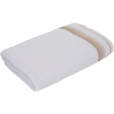 Jogo De Toalhas Luxury Soft Beka 360 G-m² 2 Banho + 2 Rosto + 1 Piso Luxo Branco