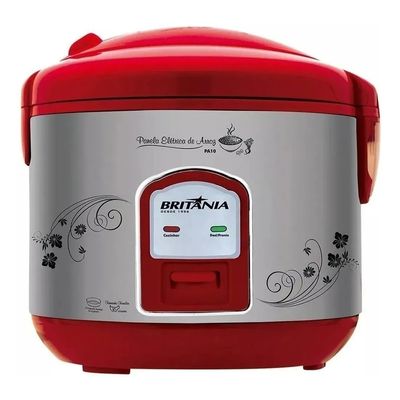 Arrozeira elétrica a vapor Britânia PA10 - Vermelho 127V