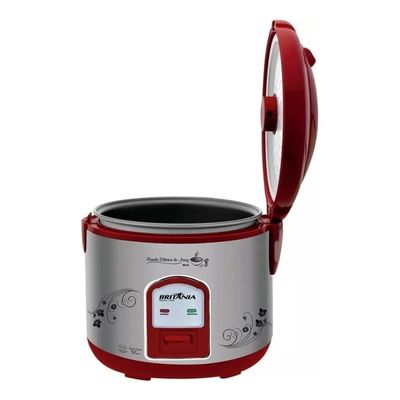 Arrozeira elétrica a vapor Britânia PA10 - Vermelho 127V