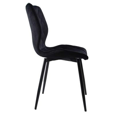 Conjunto com 2 Cadeiras Palmer Preto