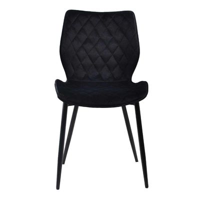 Conjunto com 2 Cadeiras Palmer Preto