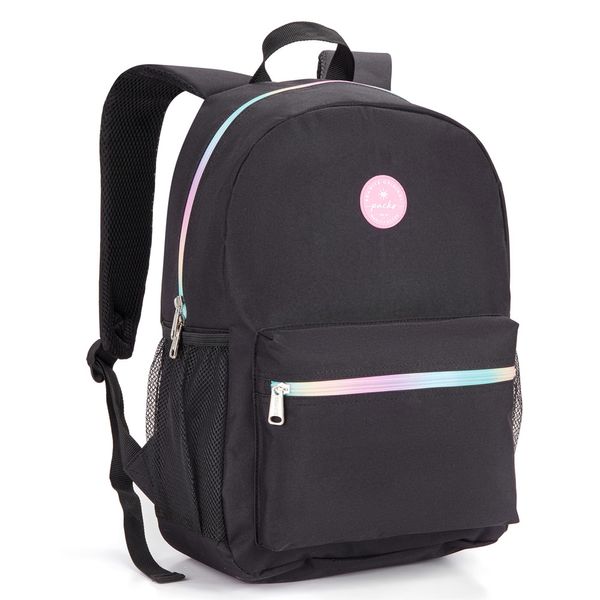 Mochila Básica Ziper Colorido 17 Mochila Básica Ziper Colorido 17