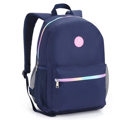 Mochila Básica Ziper Colorido 17" Sortido MJ42012 Seanite