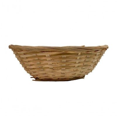 Cesta Oval Bambu Pequena Natural 23cmx17cmx7,5cm - Gzt