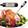 Termômetro Culinário Cozinha Digital Com Espeto Alimentos E Líquidos Mede -50ºc A +300ºc