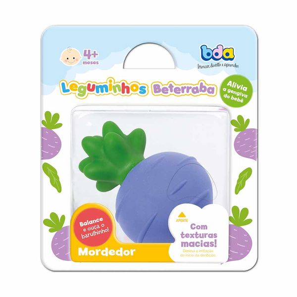 Mordedor Bda Leguminhos Beterraba Mordedor Bda Leguminhos Beterraba