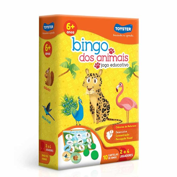 Bingo Toyster Animais