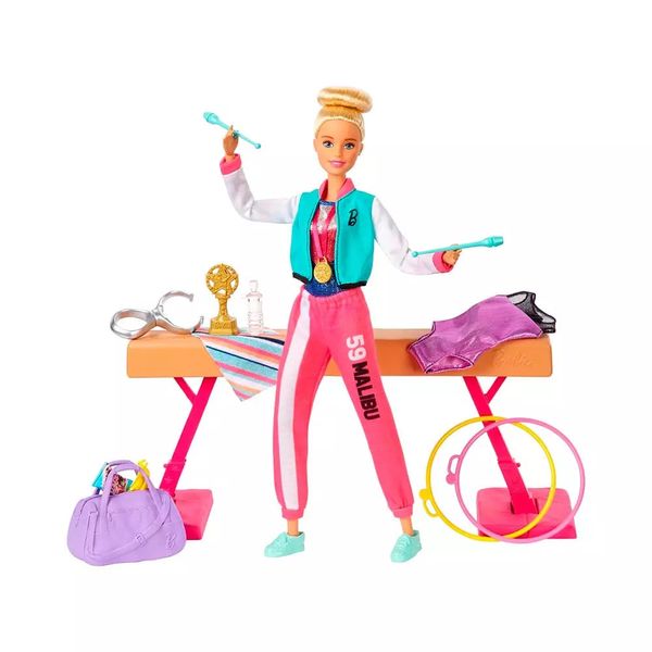 Boneca Barbie Profissões Ginasta