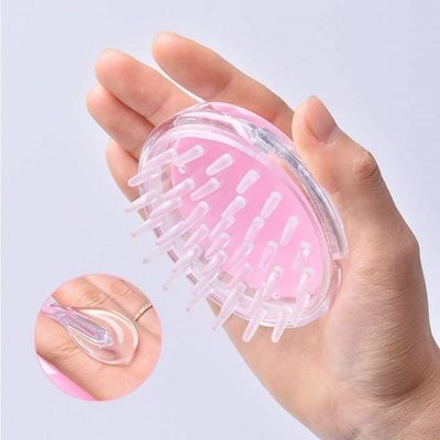 Escova Massageadora Capilar Couro Cabeludo Silicone Para Banho