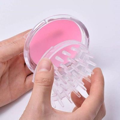 Escova Massageadora Capilar Couro Cabeludo Silicone Para Banho
