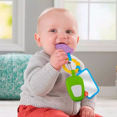 Mordedor e Chocalho Chaves Atividades Divertidas Fisher Price