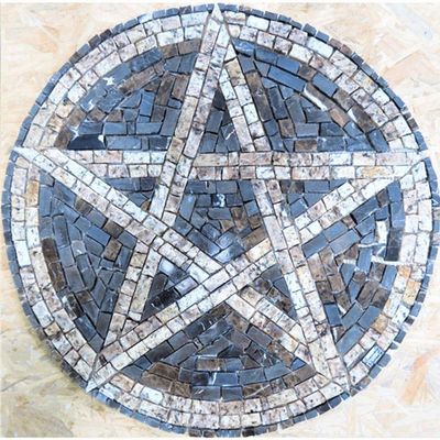 Mandala Simbólica Pentagrama Tamanho 70cm