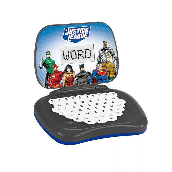 Laptop Infantil Candide Liga da Justiça Bilíngue Mini