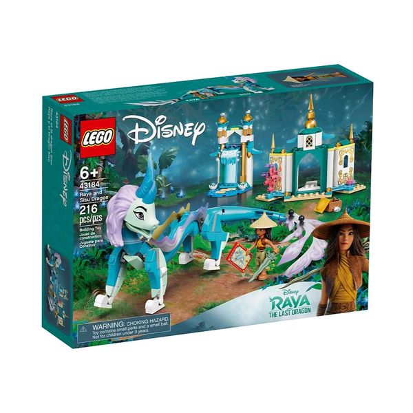 Disney Pricess Lego Raya e o Dragão Sisu Disney Pricess Lego Raya e o Dragão Sisu