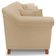 Sofa 2 Lugares Retro Polo 160cm Com Almofada Linho Dourado Ezz Dourado