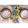 Prato Sobremesa Tramontina Floratta Em Porcelana Decorada 21 Cm