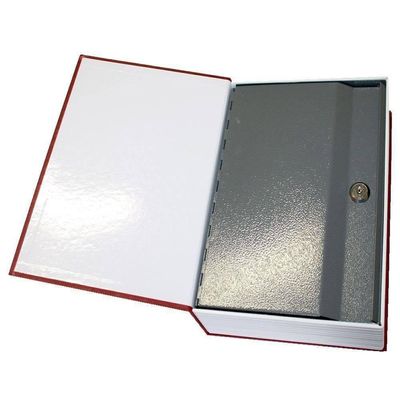Cofre Livro Aço 2mm Book Safe com 2 chaves 26,5cm