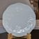 Jogo 2 Pratos Raso Porcelana New Bone Butterfly 26,5cm Lyor Branco