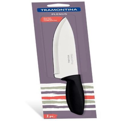 Faca Chef Inox 8 Plenus Preta Tramontina