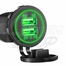 Adaptador Tomada 12v 24v Carregador Carro Usb Saida 5v 2.1a