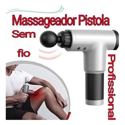 Massageador Elétrico Profissional Pistola