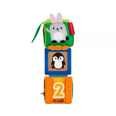 Blocos Empilhando e Explorando Fisher Price