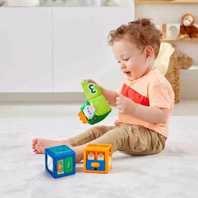 Blocos Empilhando e Explorando Fisher Price