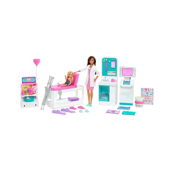 Boneca Barbie Profissões Clínica Médica Boneca Barbie Profissões Clínica Médica