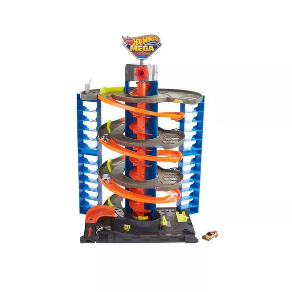 Pista Hot Wheels City Mega Garagem Pista Hot Wheels City Mega Garagem