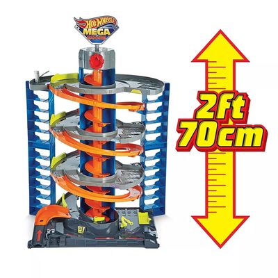 Pista Hot Wheels City Mega Garagem